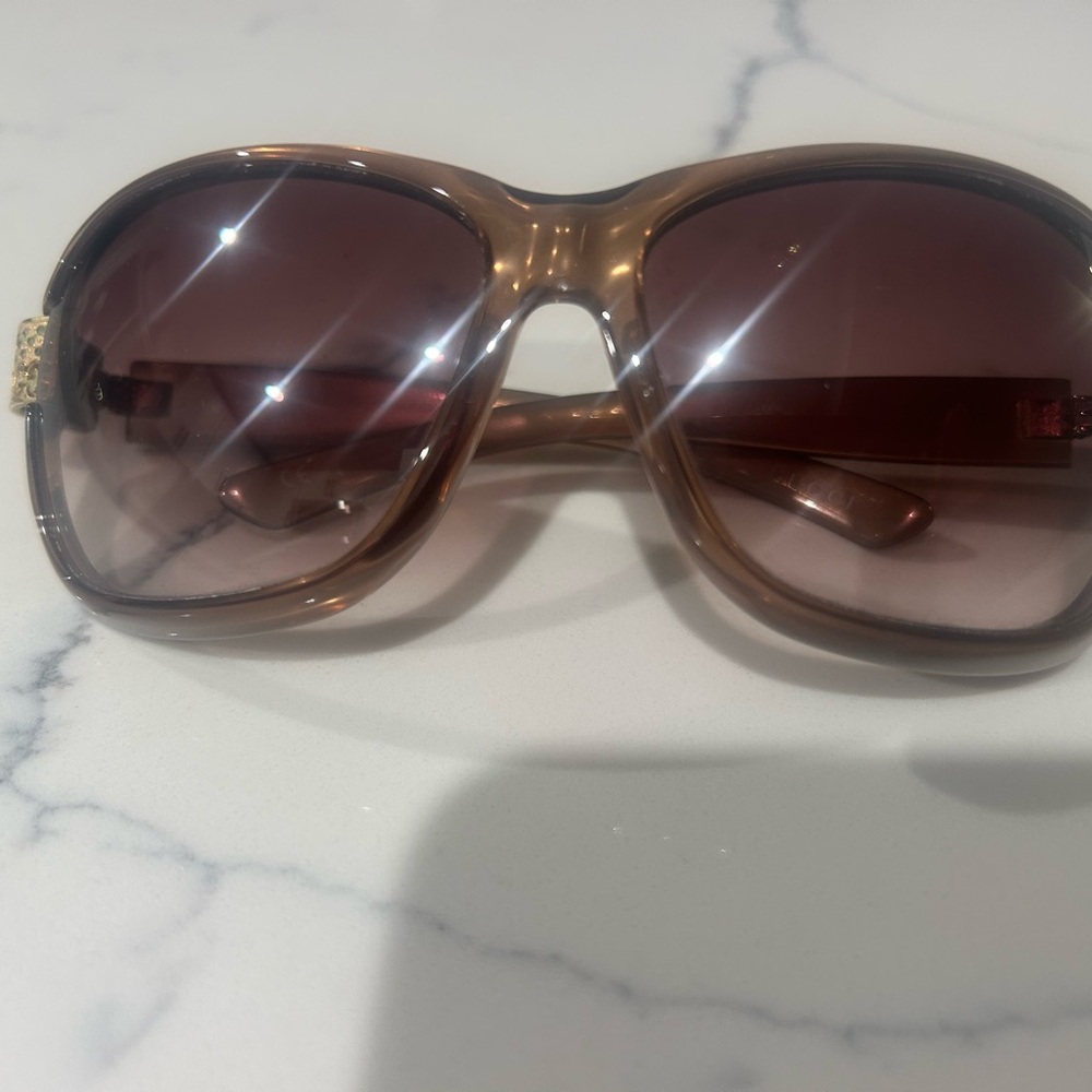 Gucci Brown Oversized Sunglasses